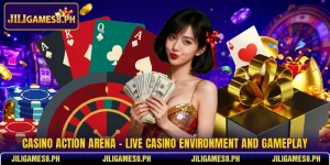 Casino Action Arena - Live Casino Environment And Gameplay