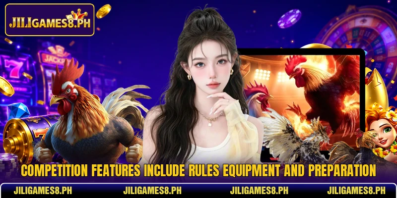 Competition features include rules equipment and preparation