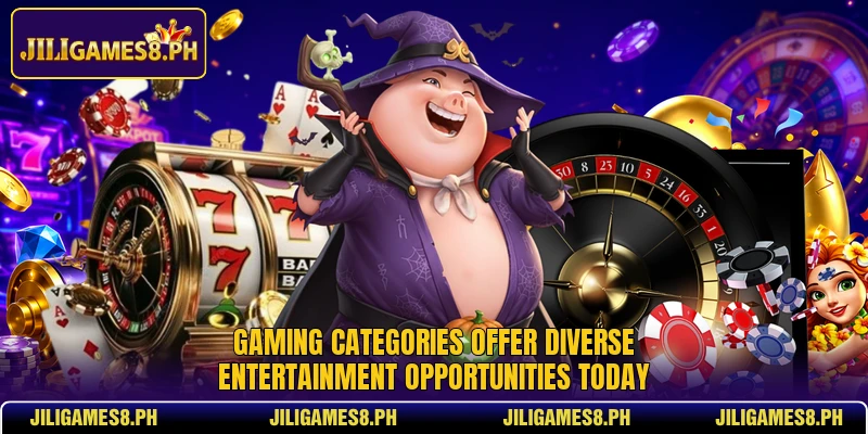 Gaming categories offer diverse entertainment opportunities today Gaming categories offer diverse entertainment opportunities today