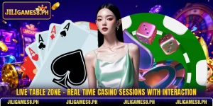 Live Table Zone - Real Time Casino Sessions With Interaction
