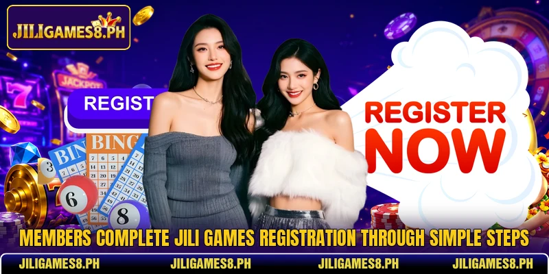 Members complete JILI Games registration through simple steps