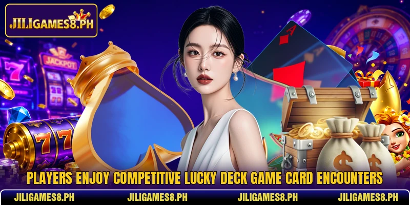 Players enjoy competitive Lucky Deck Game card encounters