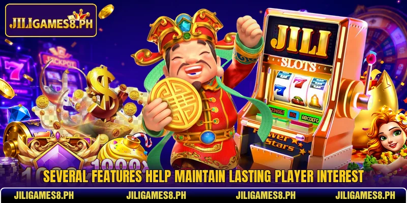 Several features help maintain lasting player interest