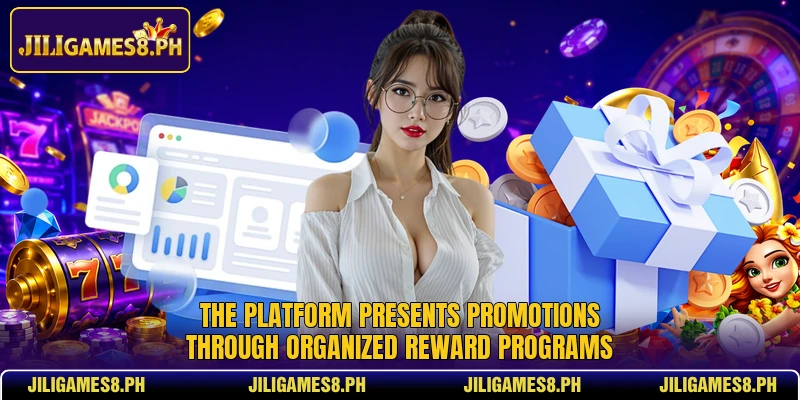 The platform presents Promotions through organized reward programs