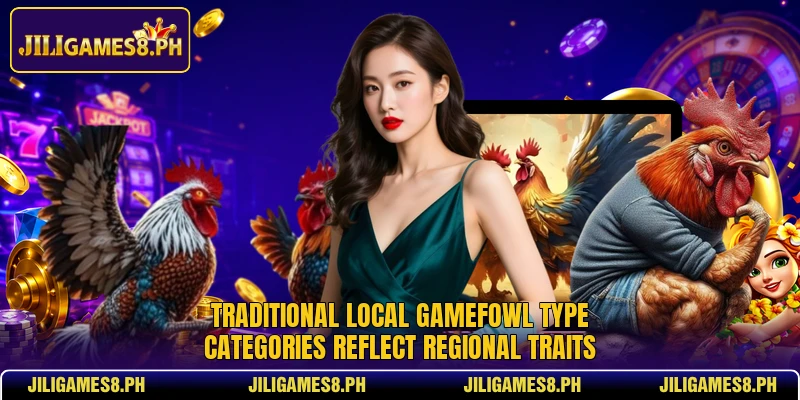 Traditional Local Gamefowl Type categories reflect regional traits