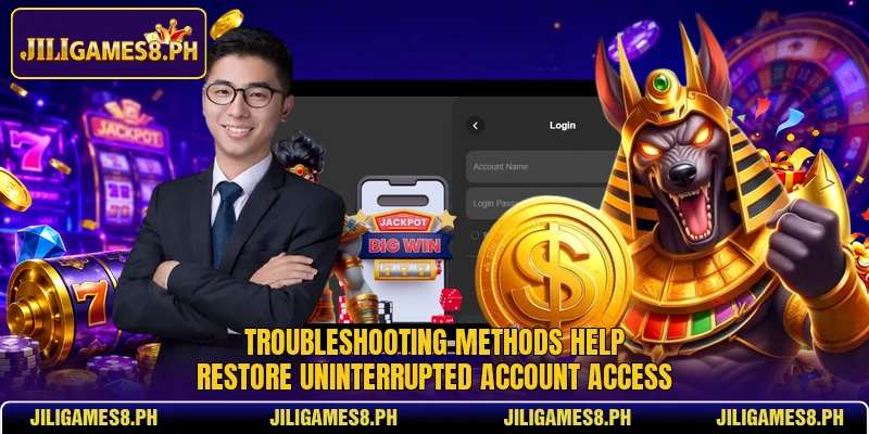 Troubleshooting methods help restore uninterrupted account access